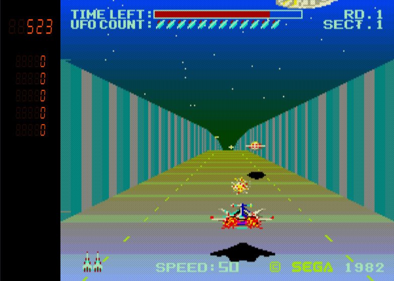 Pantallazo de Buck Rogers: Planet of Zoom para M.A.M.E.