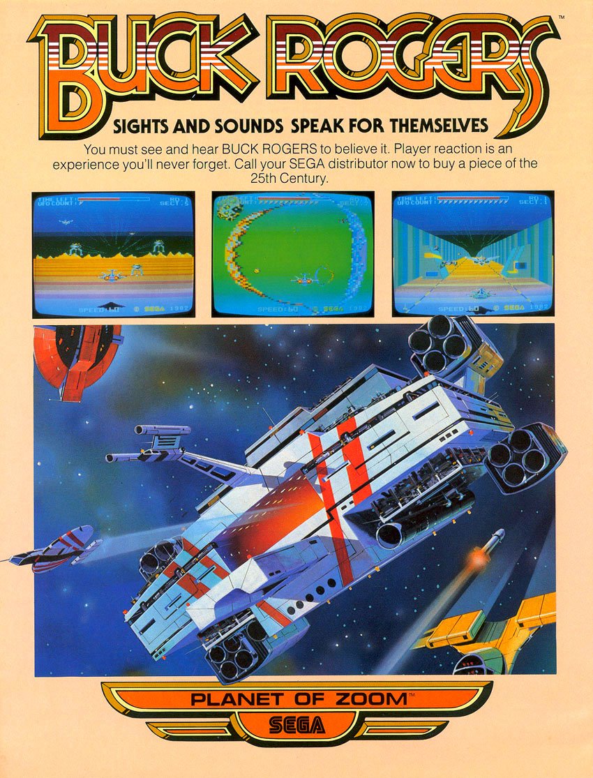 Caratula de Buck Rogers: Planet of Zoom para M.A.M.E.