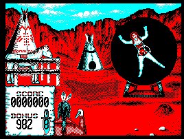 Pantallazo de Buffalo Bill's Wild West Show para Amstrad CPC