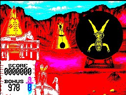 Pantallazo de Buffalo Bill's Wild West Show para Spectrum