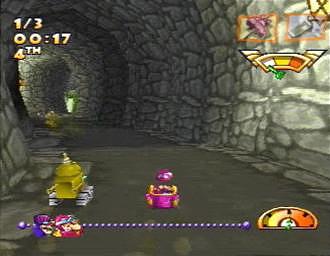 Pantallazo de Bugs Bunny and Taz: Time Busters and Wacky Races para PlayStation