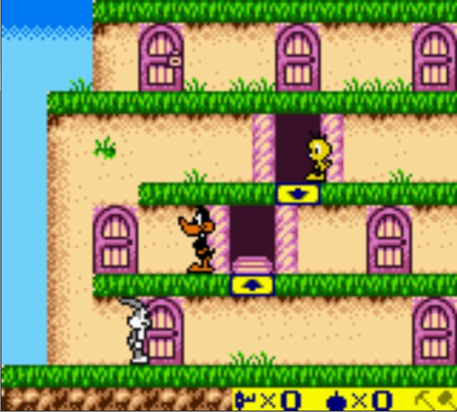 Pantallazo de Bugs Bunny in Crazy Castle 3 para Game Boy Color