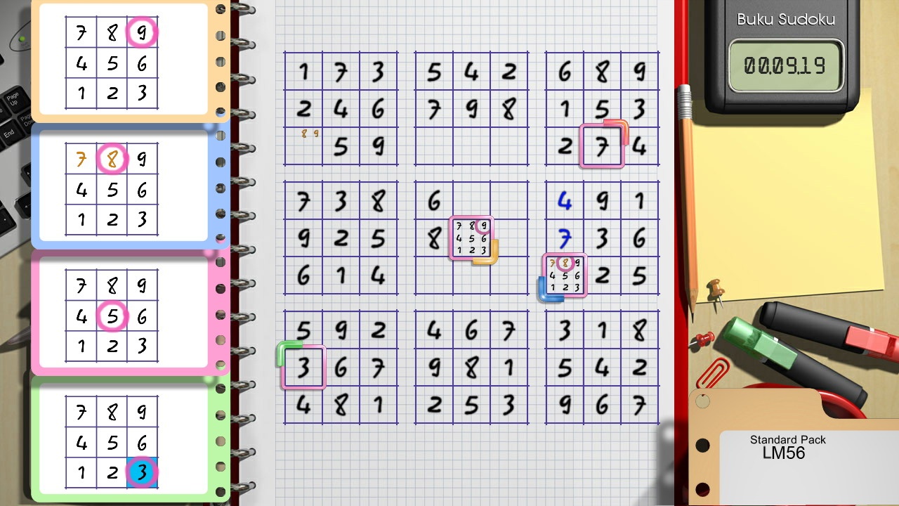 Pantallazo de Buku Sudoku (Xbox Live Arcade) para Xbox 360
