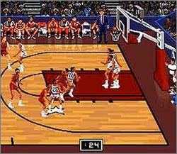 Pantallazo de Bulls vs. Blazers and the NBA Playoffs para Super Nintendo