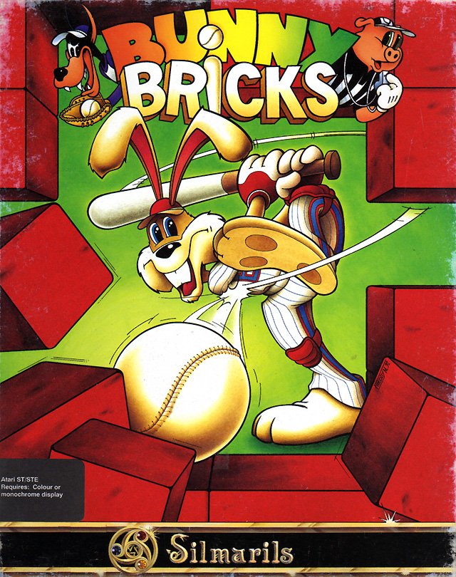 Caratula de Bunny Bricks para Atari ST