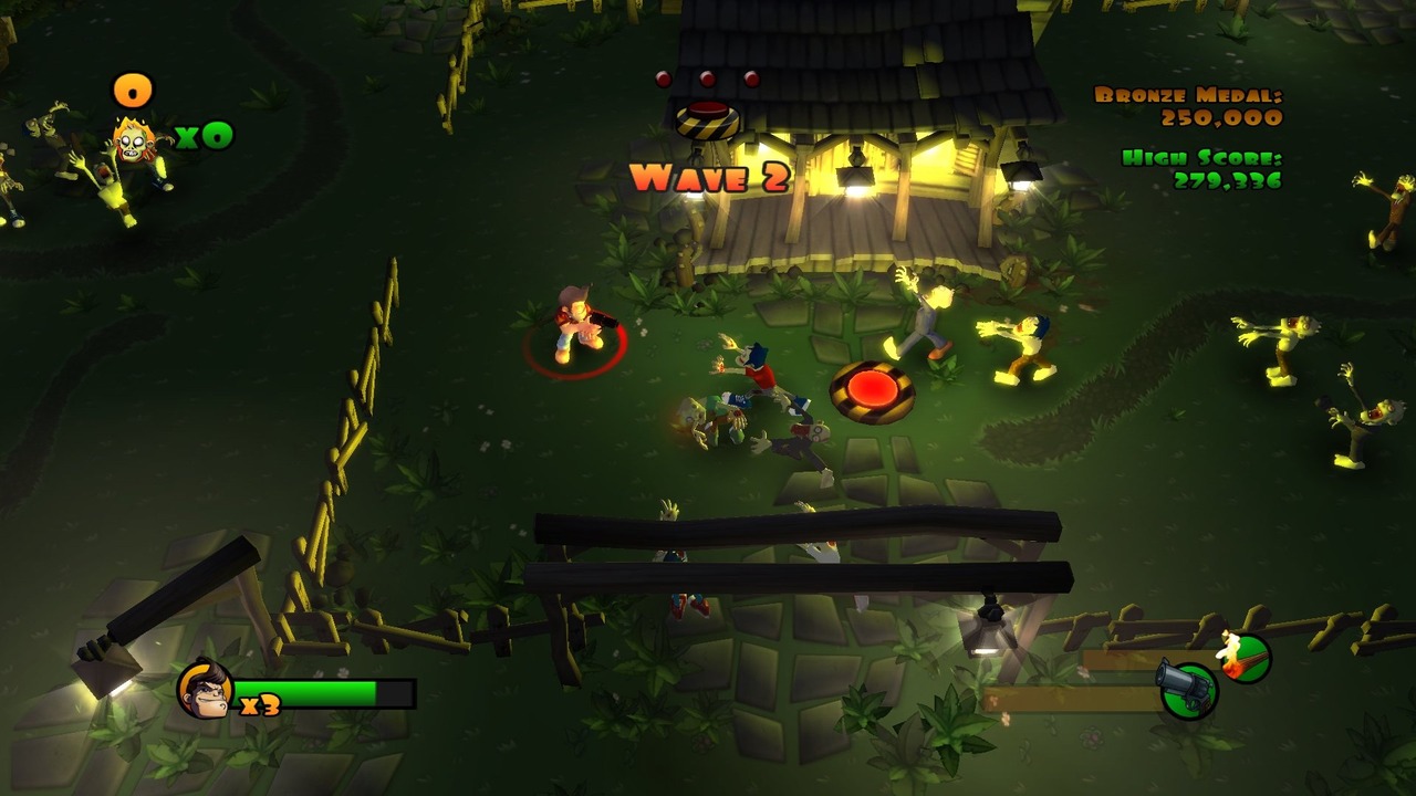 Pantallazo de Burn Zombie Burn (Ps3 Descargas) para PlayStation 3