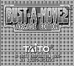 Pantallazo de Bust-A-Move 2: Arcade Edition para Game Boy