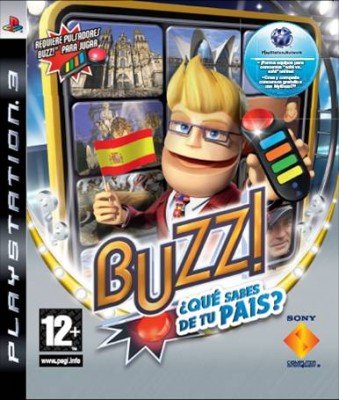 Caratula de Buzz!: ¿Qué sabes de tu país? para PlayStation 3