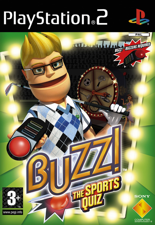 Caratula de Buzz! The Sports Quiz para PlayStation 2
