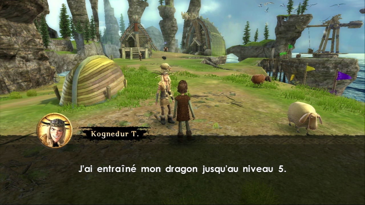 Pantallazo de Cómo Entrenar A Tu Dragón para PlayStation 3
