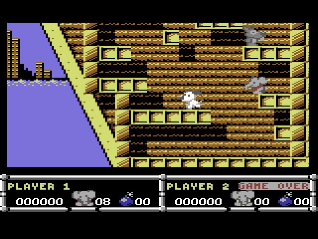 Pantallazo de CJ in the USA para Commodore 64