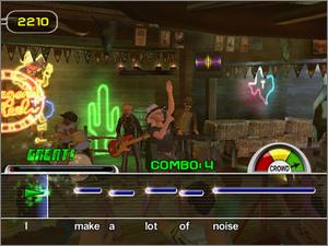 Pantallazo de CMT Presents: Karaoke Revolution -- Country Bundle para PlayStation 2