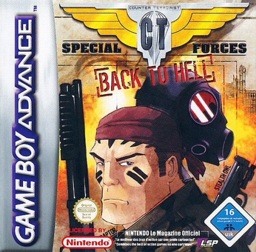 Caratula de CT Special Forces: Back to Hell para Game Boy Advance