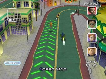 Pantallazo de CUBIX: Robots for Everyone -- Race 'N Robots para PlayStation