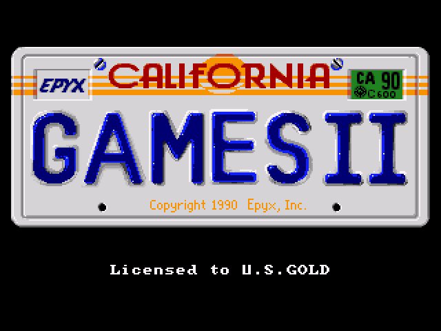 Pantallazo de California Games II para Amiga