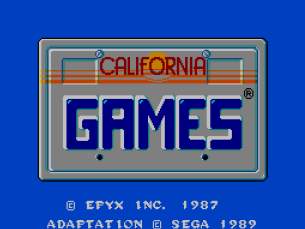 Pantallazo de California Games para Sega Master System