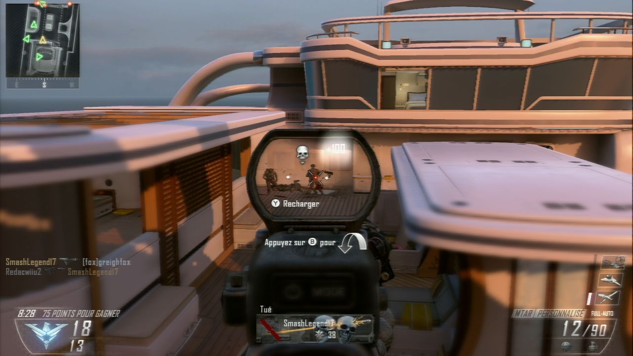 Pantallazo de Call of Duty: Black Ops II para Wii U