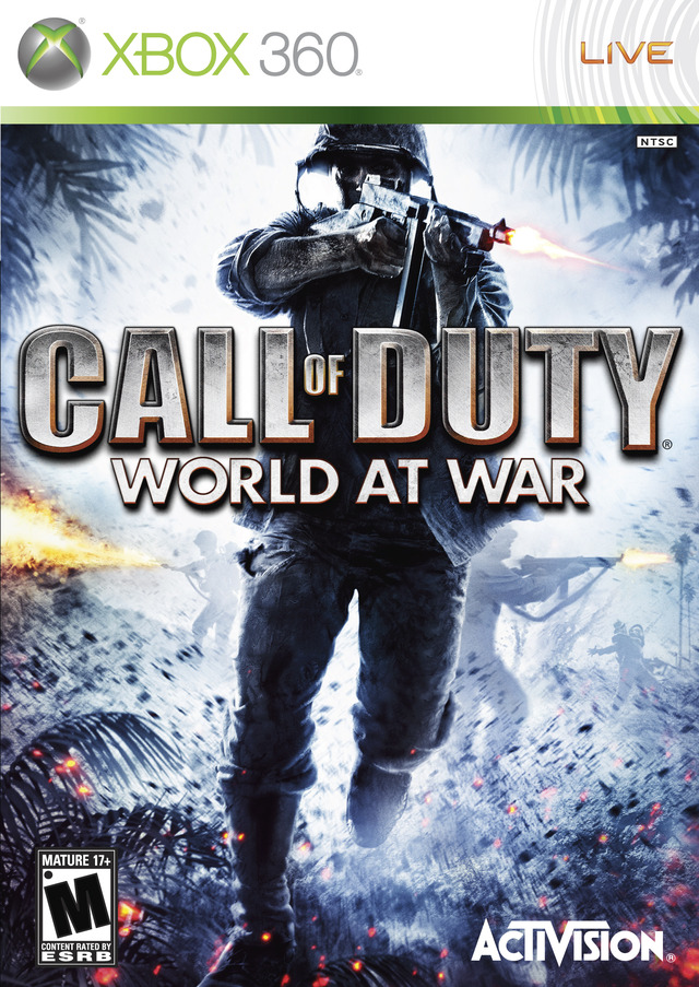 Caratula de Call of Duty: World at War para Xbox 360