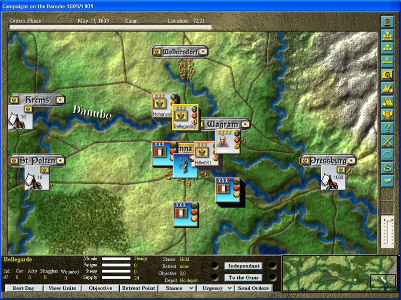 Pantallazo de Campaigns on the Danube 1805 & 1809 para PC