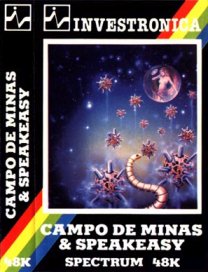 Caratula de Campo de Minas + Speakeasy para Spectrum