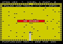 Pantallazo de Campo de Minas + Speakeasy para Spectrum