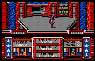 Pantallazo de Captain America Defies the Doom Tube para Atari ST