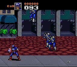 Pantallazo de Captain America and The Avengers (Europa) para Super Nintendo