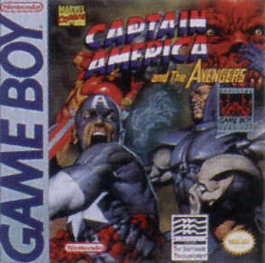 Caratula de Captain America and The Avengers para Game Boy