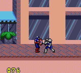Pantallazo de Captain America and The Avengers para Gamegear