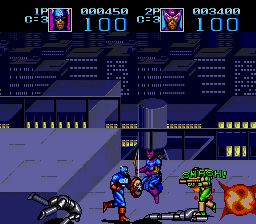 Pantallazo de Captain America and The Avengers para Sega Megadrive