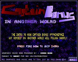 Pantallazo de Captain Bonus in Another World para Amiga