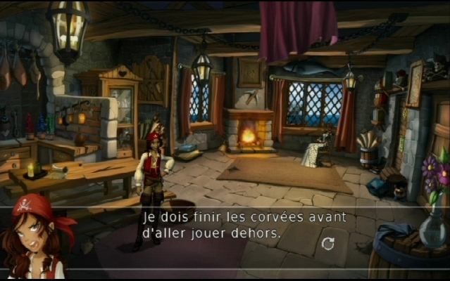 Pantallazo de Captain Morgane And The Golden Turtle para Wii