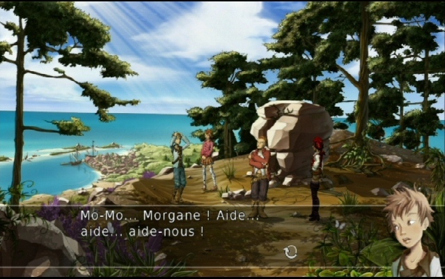 Pantallazo de Captain Morgane And The Golden Turtle para Wii
