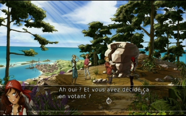 Pantallazo de Captain Morgane And The Golden Turtle para Wii