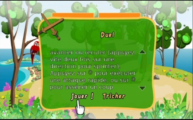 Pantallazo de Captain Morgane And The Golden Turtle para Wii