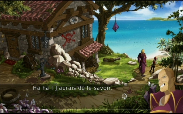Pantallazo de Captain Morgane And The Golden Turtle para Wii