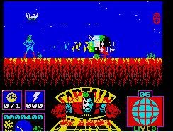 Pantallazo de Captain Planet and the Planeteers para Spectrum