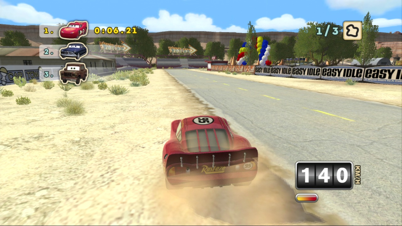 Pantallazo de Cars: La Copa Internacional de Mate para PlayStation 3