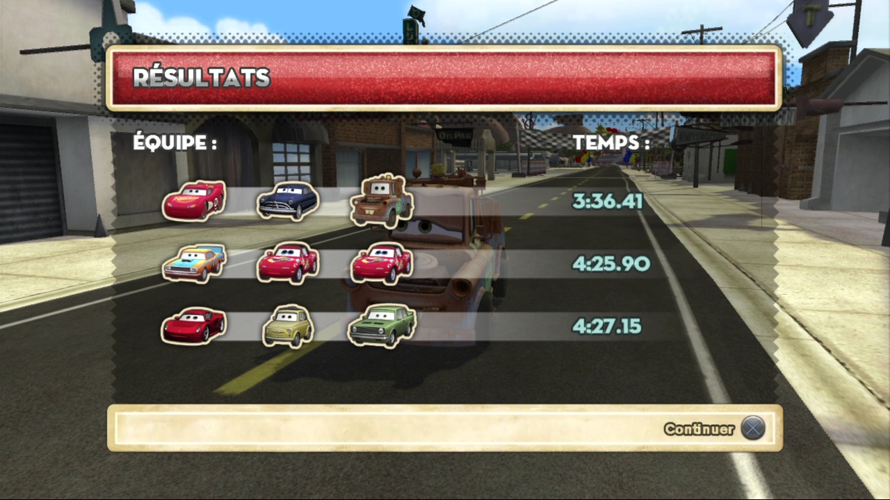 Pantallazo de Cars: La Copa Internacional de Mate para PlayStation 3