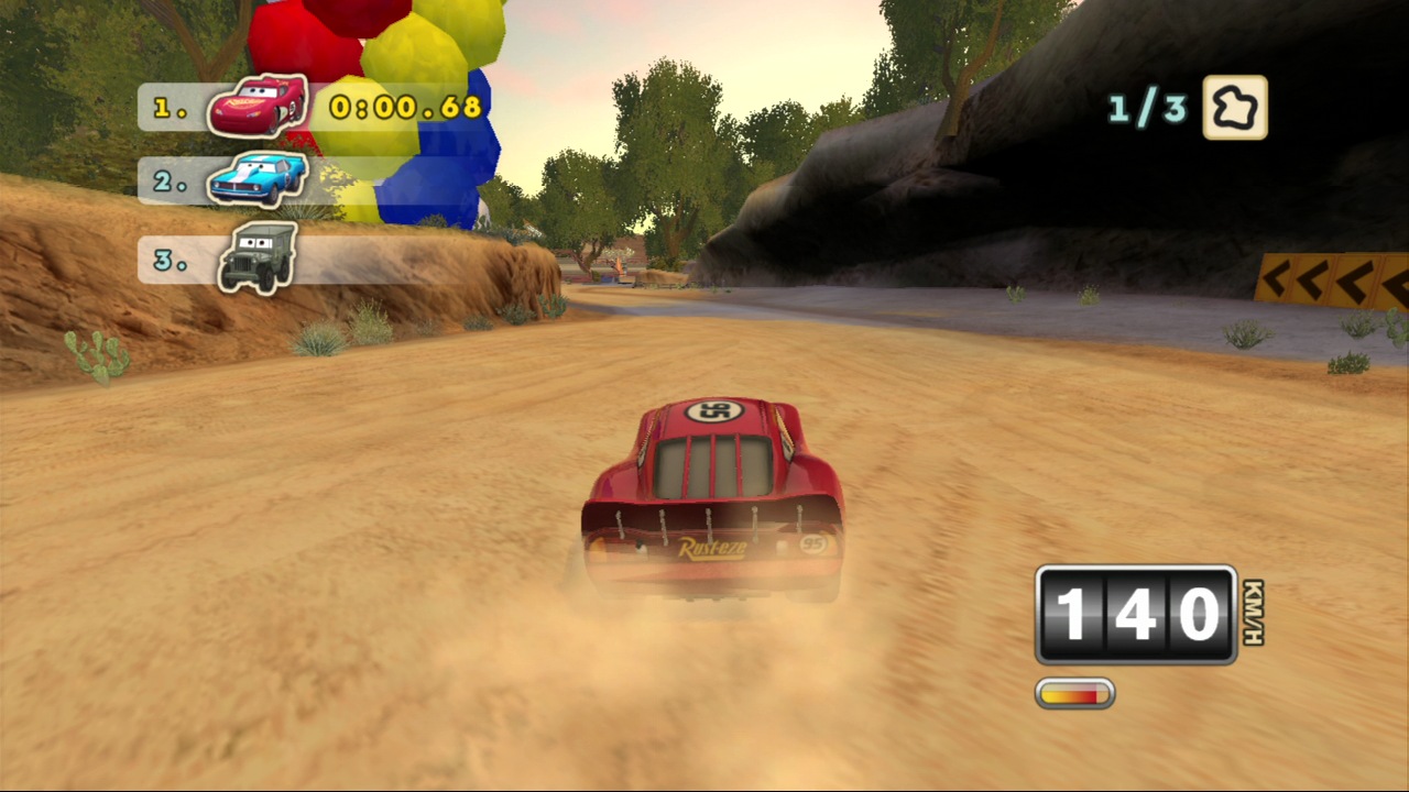 Pantallazo de Cars: La Copa Internacional de Mate para PlayStation 3