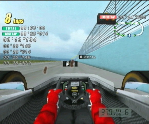 Pantallazo de Cart Flag To Flag (Japonés) para Dreamcast