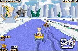 Pantallazo de Cartoon Network Speedway para Game Boy Advance