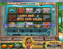 Pantallazo de Casino Island To Go para PC