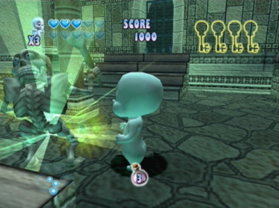 Pantallazo de Casper y El Trio Fantasmal para PlayStation 2