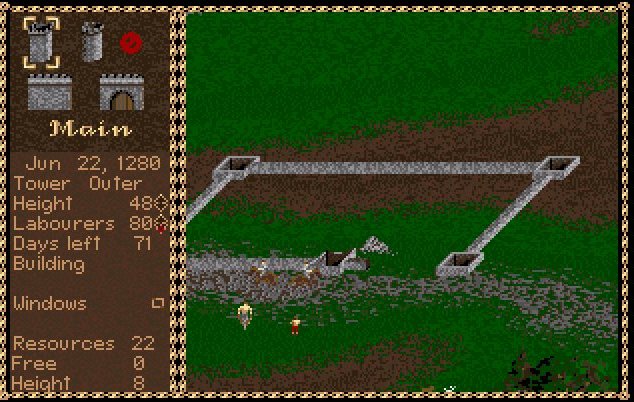 Pantallazo de Castles: The Northern Campaign para Amiga