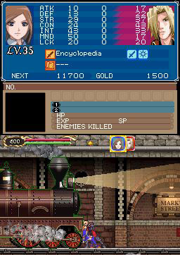 Pantallazo de Castlevania: Portrait of Ruin para Nintendo DS