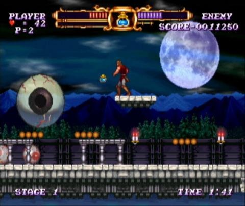 Pantallazo de Castlevania: The Adventure Rebirth (Wii Ware) para Wii