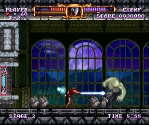 Pantallazo de Castlevania: The Adventure Rebirth (Wii Ware) para Wii
