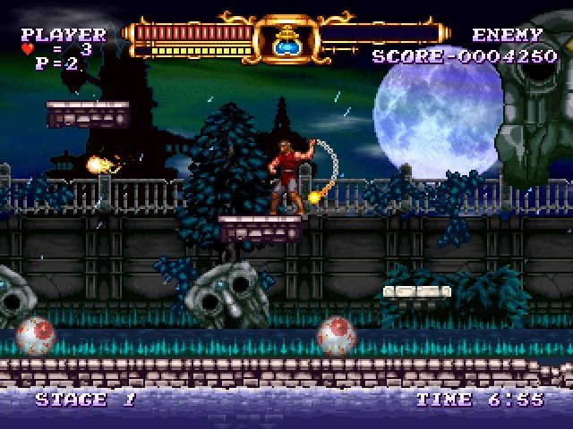 Pantallazo de Castlevania: The Adventure Rebirth (Wii Ware) para Wii