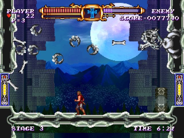 Pantallazo de Castlevania: The Adventure Rebirth (Wii Ware) para Wii